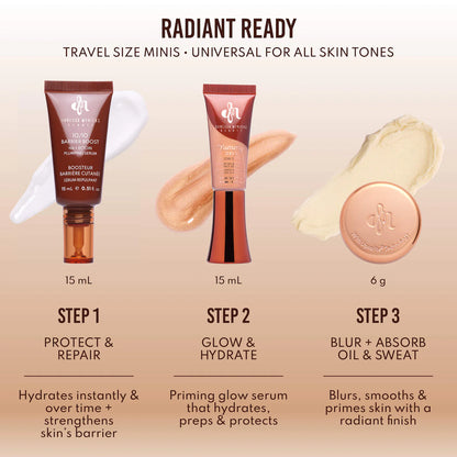 Mini Yummy Skin Glow Finish Skin Prep Essential Kit | PREVENTA