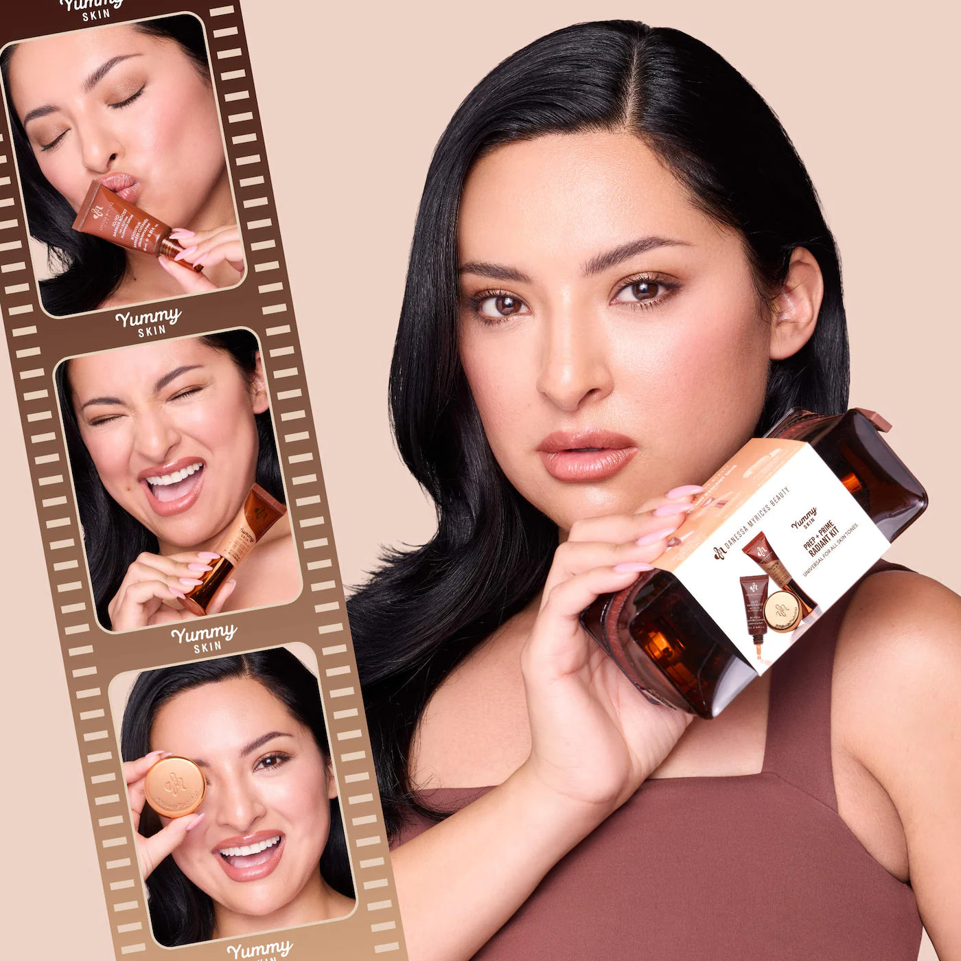 Mini Yummy Skin Glow Finish Skin Prep Essential Kit | PREVENTA