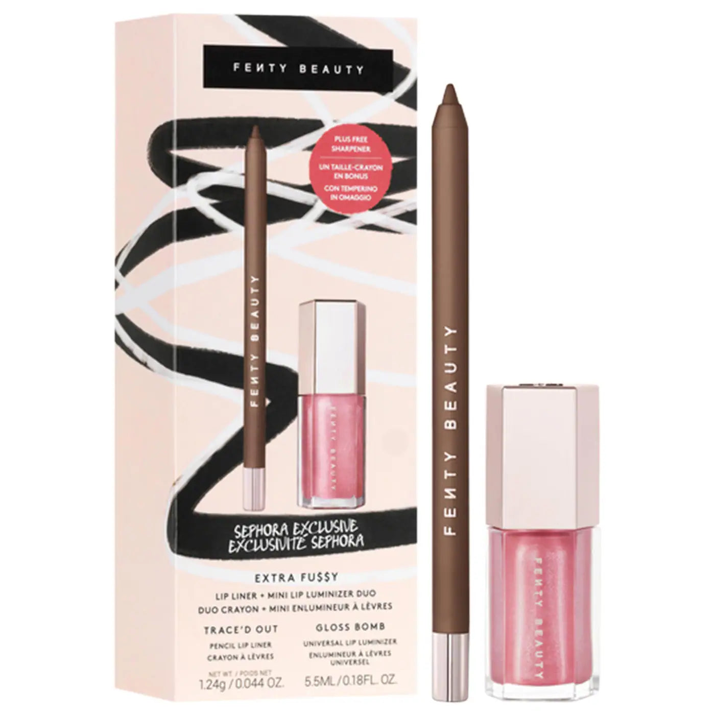 Extra Fu$$y Lip Liner + Mini Lip Luminizer Duo | PREVENTA