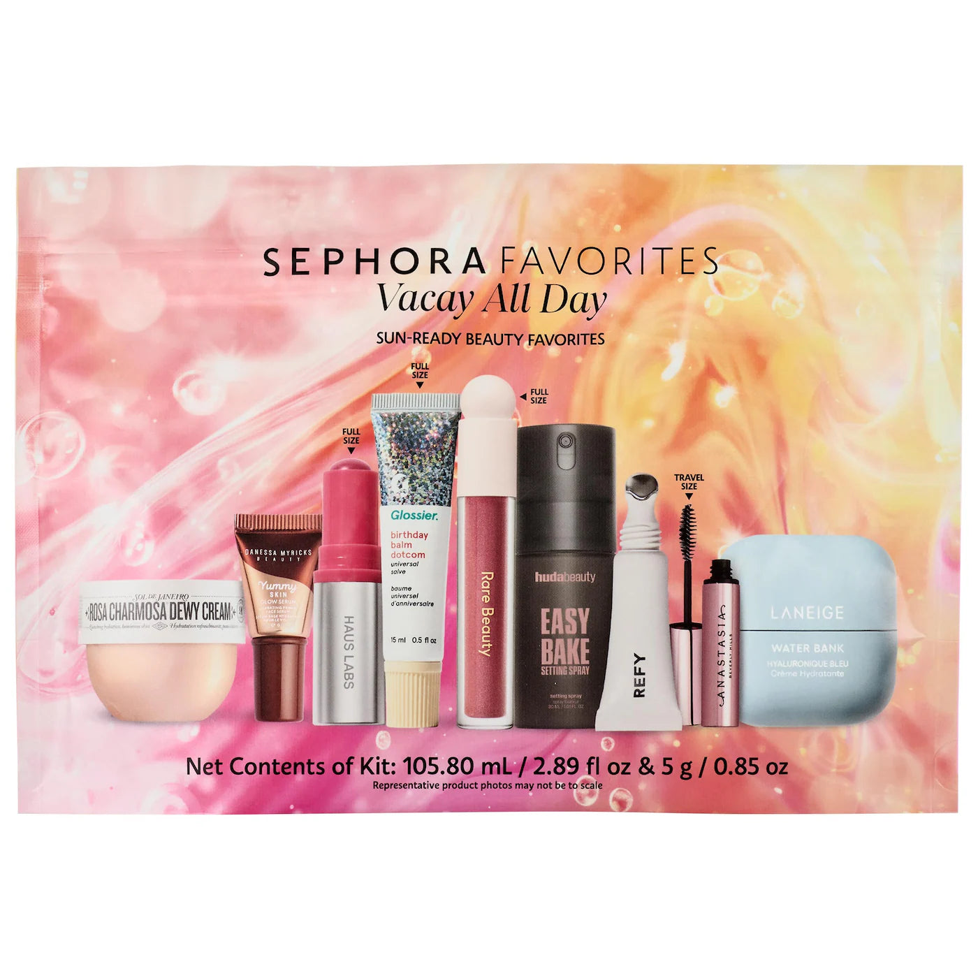 Vacay All Day Makeup & Skincare Value Set | PREVENTA