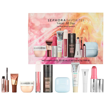 Vacay All Day Makeup & Skincare Value Set | PREVENTA
