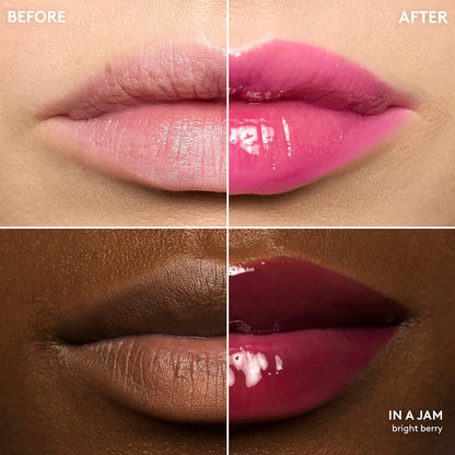 In a Jam Gloss Bomb Burst Color-Intensifying Lip Tint Luminizer | PREVENTA