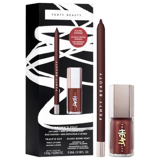 Brown'd Pout Lip Liner + Mini Lip Plumper Duo | PREVENTA