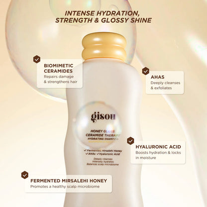 Honey Gloss Ceramide Therapy Hydrating Shampoo & Conditioner Duo | PREVENTA