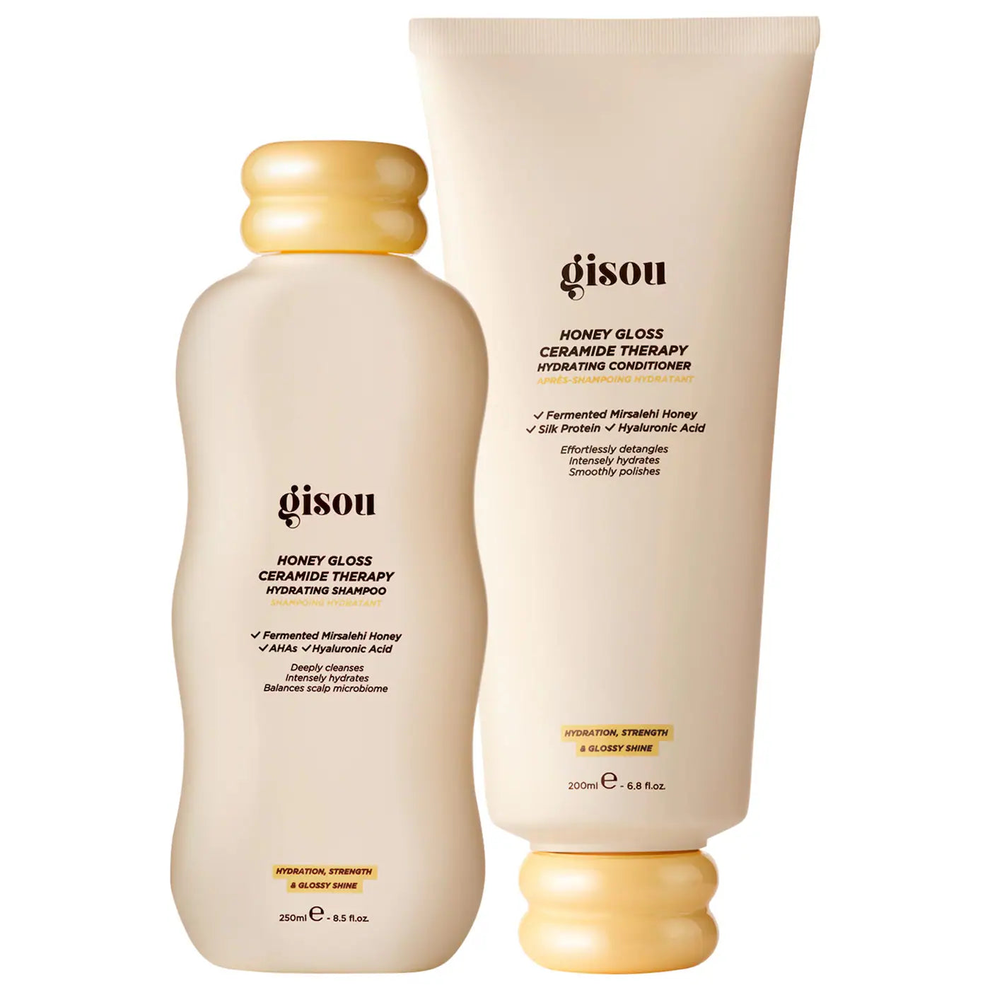 Honey Gloss Ceramide Therapy Hydrating Shampoo & Conditioner Duo | PREVENTA