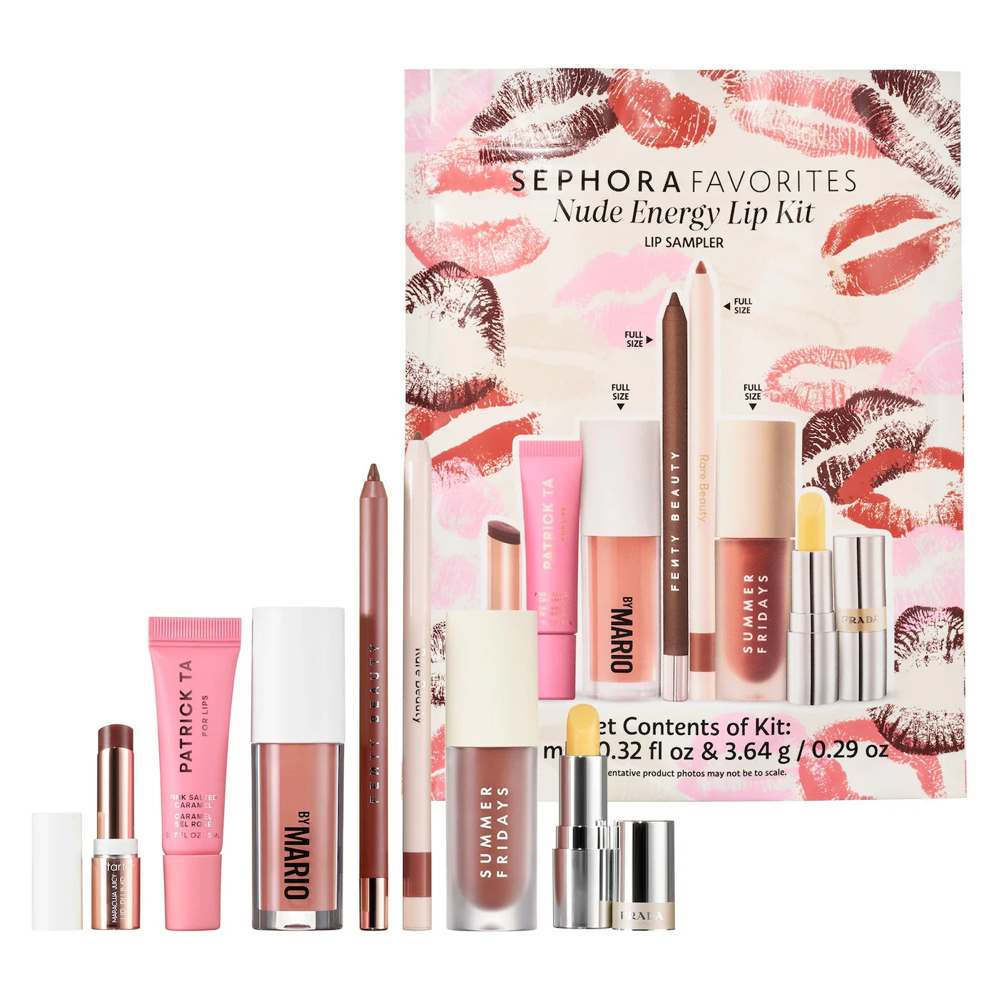 Nude Energy Lip Kit Makeup Set | PREVENTA