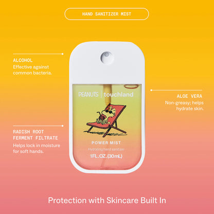Peanuts® x Touchland Special Edition Hand Sanitizer Mist