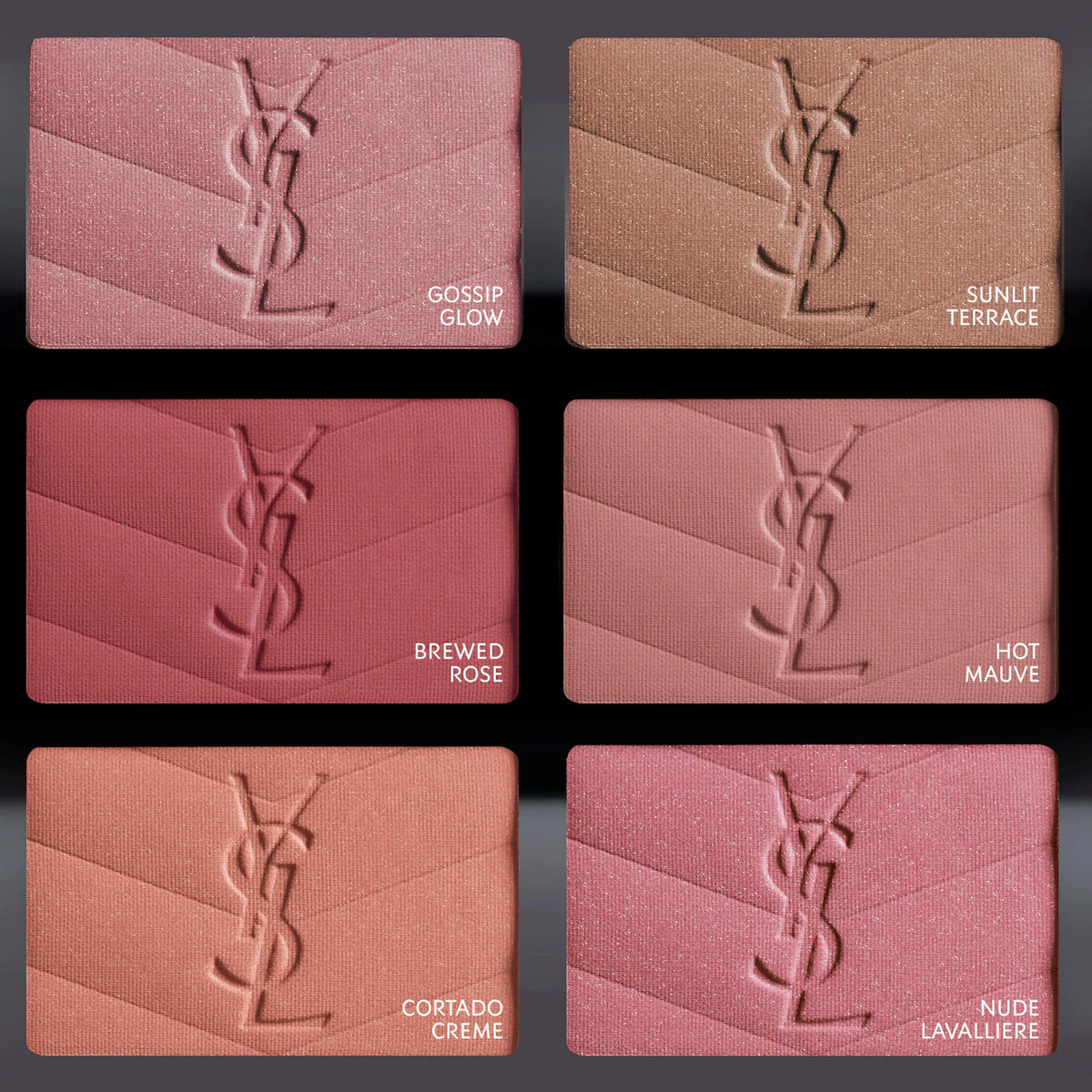 YSL Brewed Reflections Couture Face Palette - Light To Medium