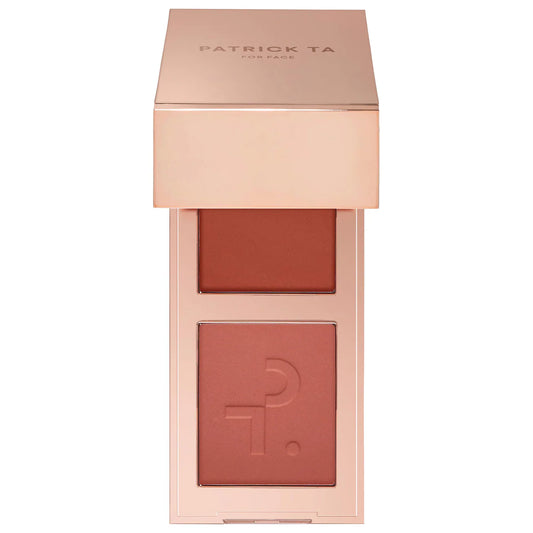 Mini Major Headlines Double-Take Crème & Powder Blush Duo - She's Blushing