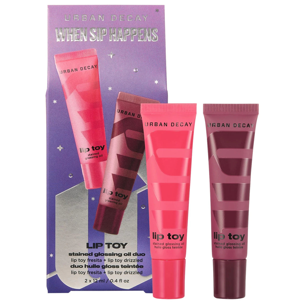 Lip Toy Long-Lasting pH Hydrating Lip Oil Stain Gift Set | PREVENTA