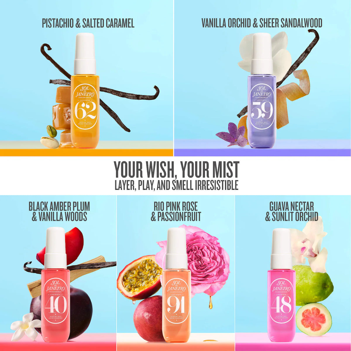 Spritz & Sol Cheirosa Mini Perfume Mist Gift Set | PREVENTA