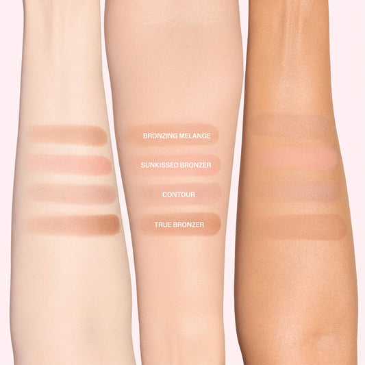 Bronze Filter Bronzer & Contour Palette - Light | PREVENTA