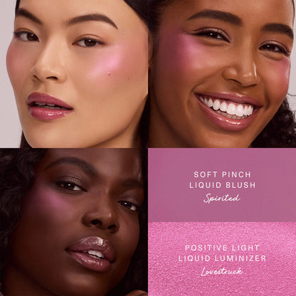Violet Faves Mini Cheek & Lip Trio Makeup Gift Set | PREVENTA