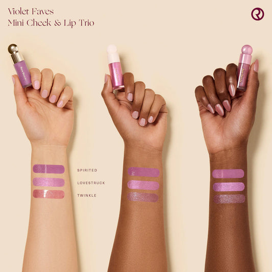 Violet Faves Mini Cheek & Lip Trio Makeup Gift Set | PREVENTA