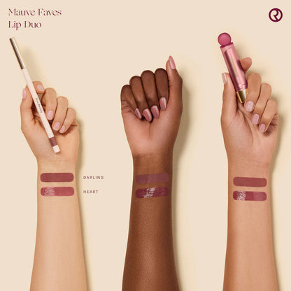 Mauve Faves Lip Duo Makeup Gift Set | PREVENTA