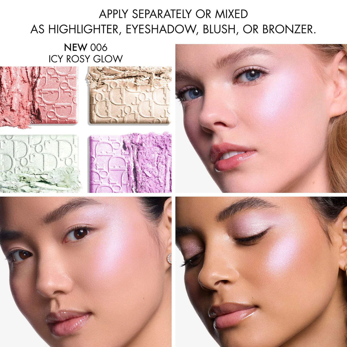 Backstage Glow Maximizer Face Palette - 006 Icy Rosy Glow | PREVENTA