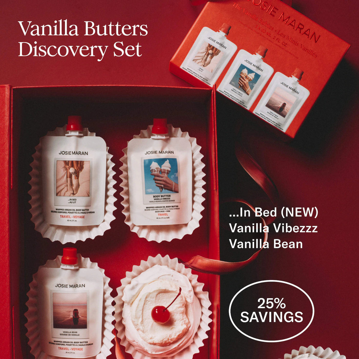 The Vanilla Babies 3-Piece Body Butter Hydration Mini Gift Set | PREVENTA