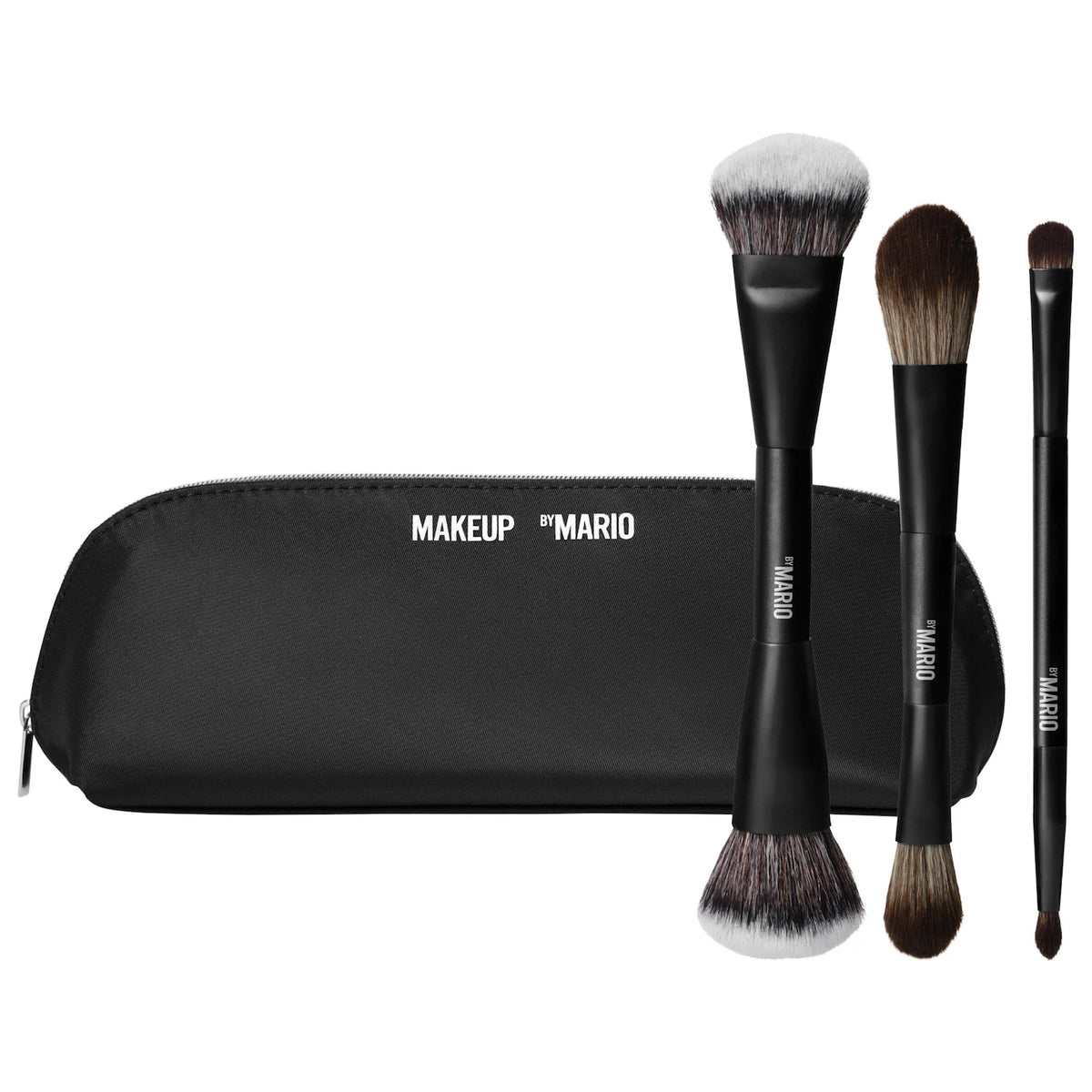 Mario's Face & Eye Trio Cosmetic Brush Set | PREVENTA