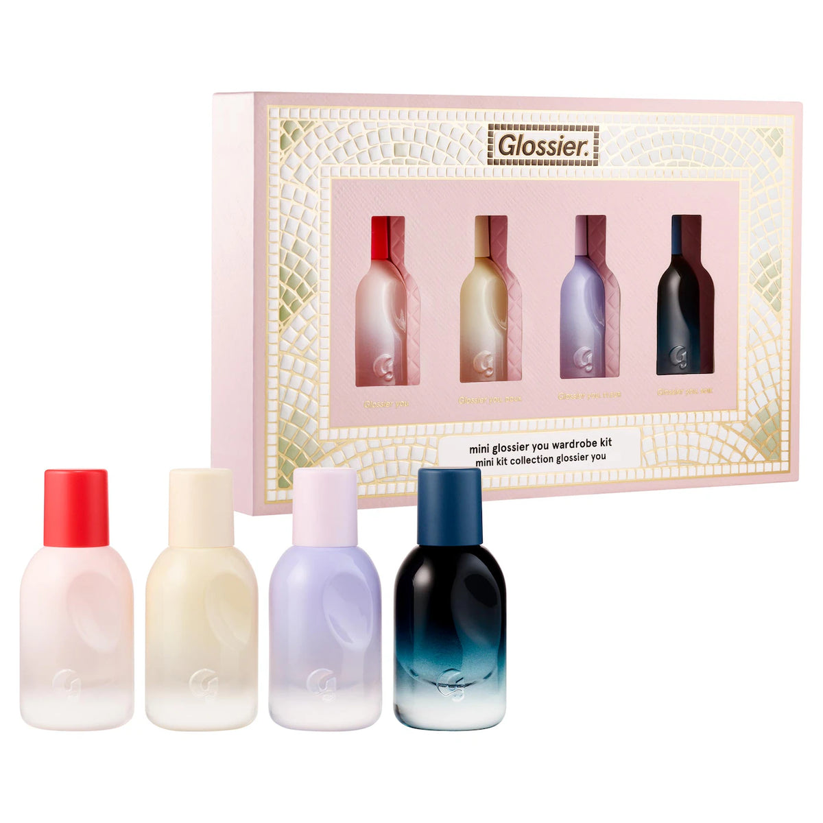 Mini Glossier You Perfume Wardrobe Gift Set | PREVENTA