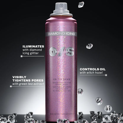 On 'Til Dawn Diamond Icing Glitter Waterproof Setting Spray | PREVENTA