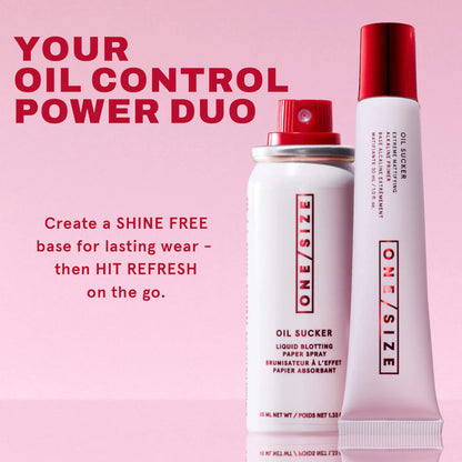 Oil Sucker Prep & Refresh Mattifying Duo | PREVENTA
