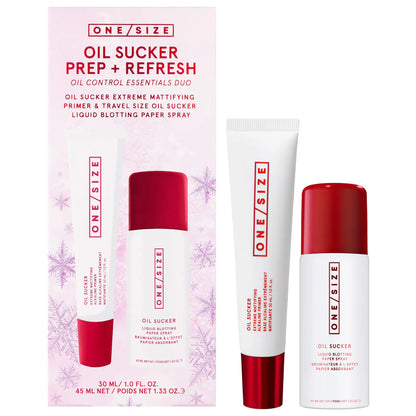 Oil Sucker Prep & Refresh Mattifying Duo | PREVENTA
