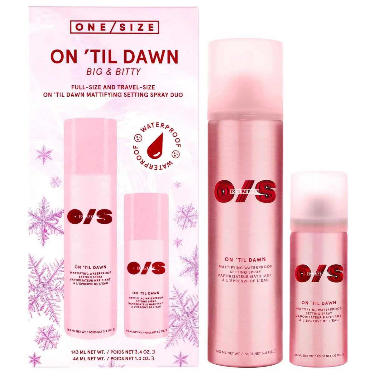 On 'Til Dawn Mattifying Waterproof Setting Spray Gift Set | PREVENTA