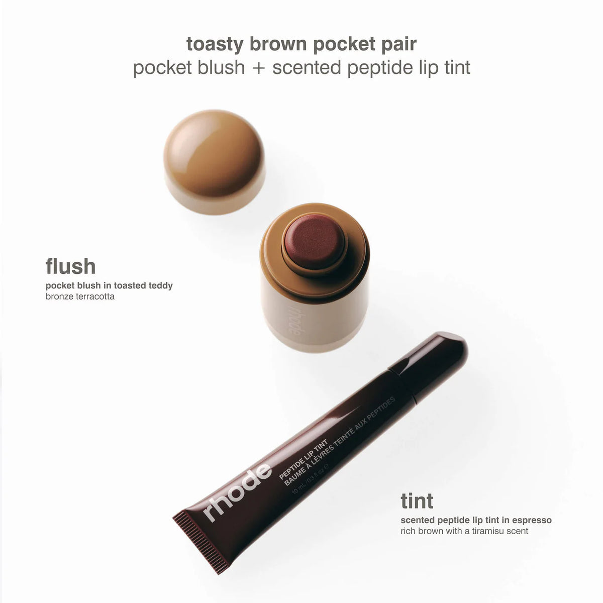 Toasty Brown Pocket Pair Limited Edition Lip + Cheek Set | PREVENTA