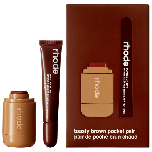 Toasty Brown Pocket Pair Limited Edition Lip + Cheek Set