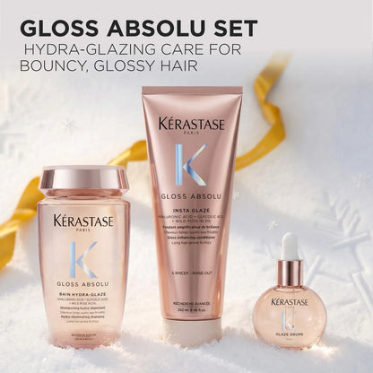 Gloss Absolu Trio Gift Set for Glossy Hair | PREVENTA