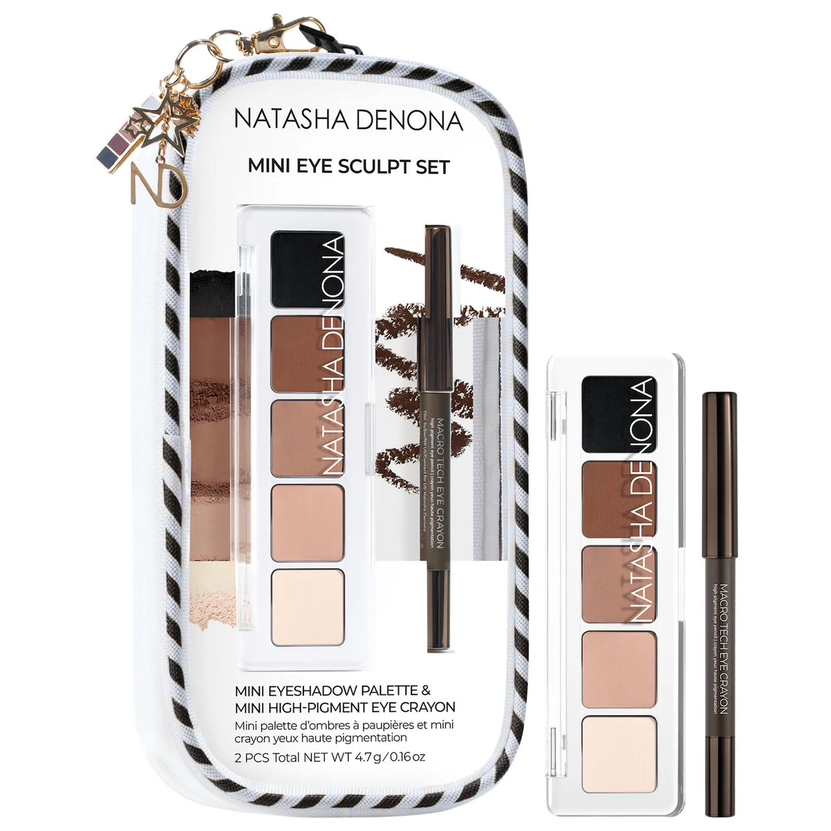 Mini Eye Sculpt Eyeshadow Palette & Eye Crayon Pencil Duo Makeup Gift Set | PREVENTA