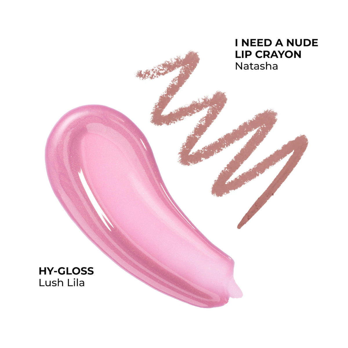 HY-GLOSS Lip Gloss Duo Gift Set - Lush Lila | PREVENTA