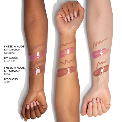 HY-GLOSS Lip Gloss Duo Gift Set - Lush Lila | PREVENTA