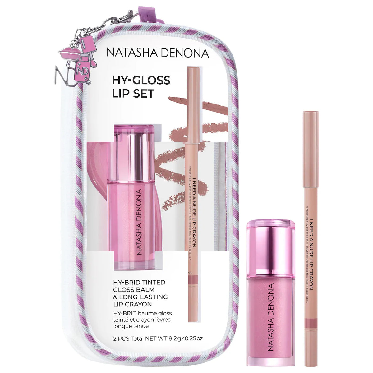 HY-GLOSS Lip Gloss Duo Gift Set - Lush Lila | PREVENTA