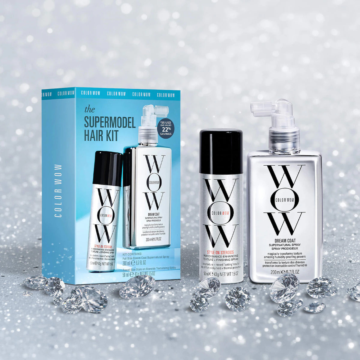 Dream Coat Treatment Spray & Mini Style On Steroids Texture Spray Set | PREVENTA