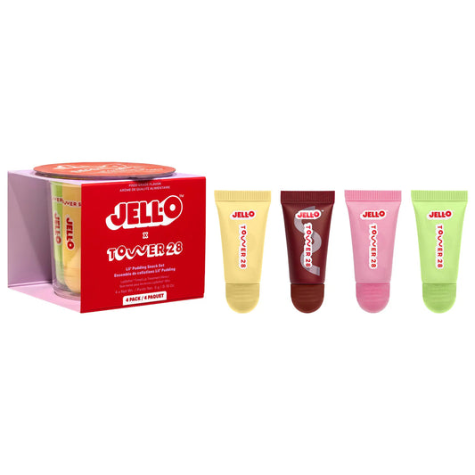 JELL-O™ x Tower 28 Lil' Pudding Mini Lip Softie Gift Set | PREVENTA