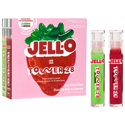 JELL-O™ x Tower 28 Lip Jelly Lip Gloss Gift Set | PREVENTA