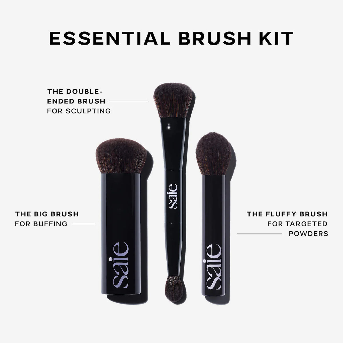 Brush Essentials Makeup Brush Gift Set with Travel Case | PREVENTA