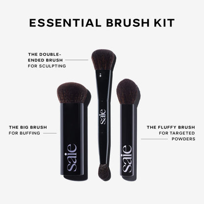 Brush Essentials Makeup Brush Gift Set with Travel Case | PREVENTA