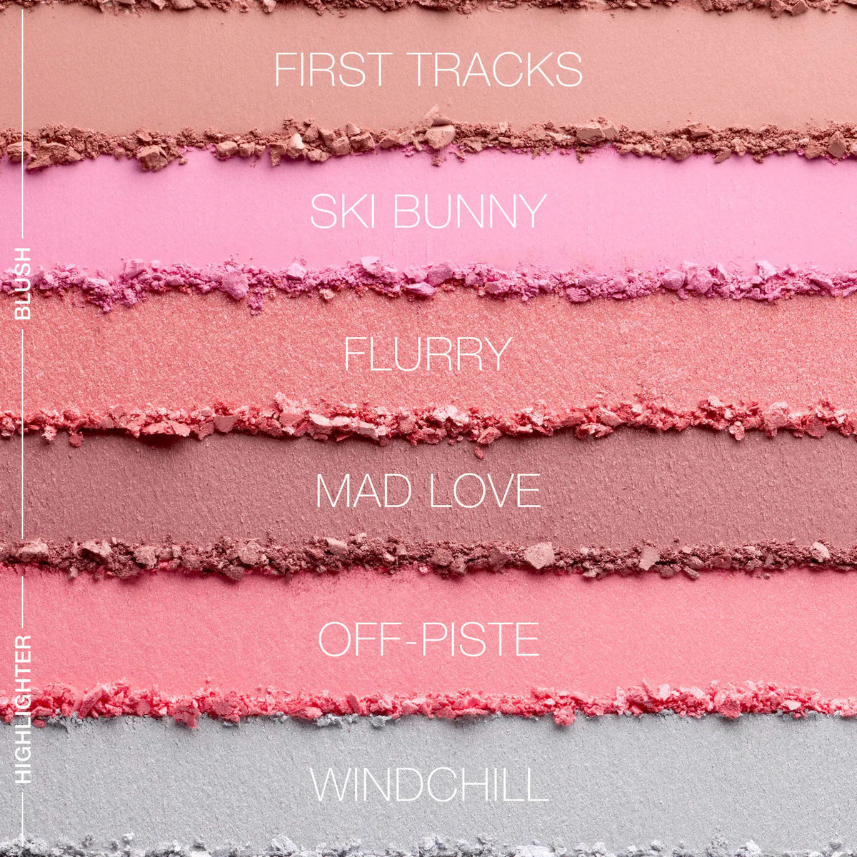 Alpine Rush Blush & Highlighter Cheek Palette | PREVENTA