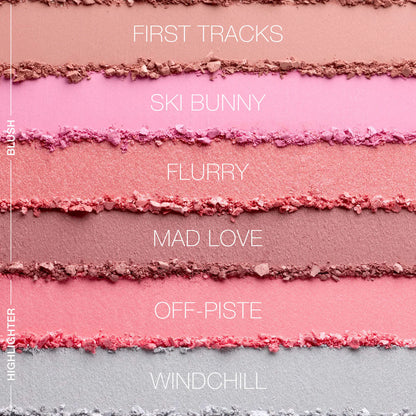 Alpine Rush Blush & Highlighter Cheek Palette | PREVENTA