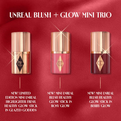 Mini Unreal Blush + Glow Trio | PREVENTA