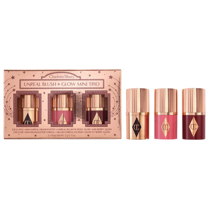 Mini Unreal Blush + Glow Trio | PREVENTA