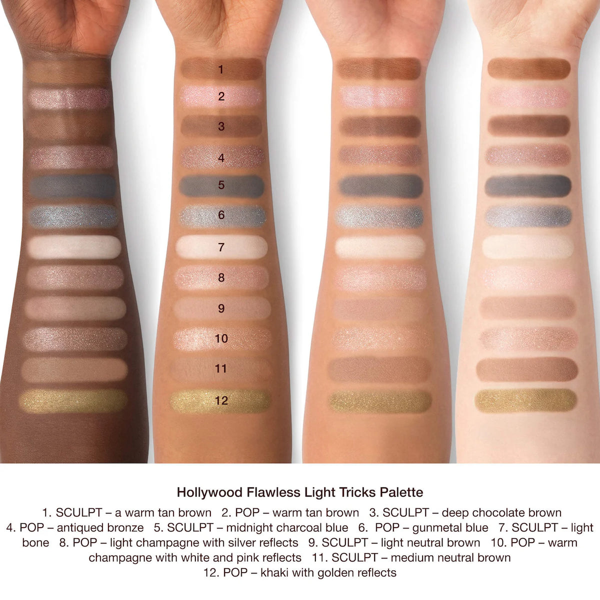 Hollywood Flawless Light Tricks Eyeshadow Palette | PREVENTA