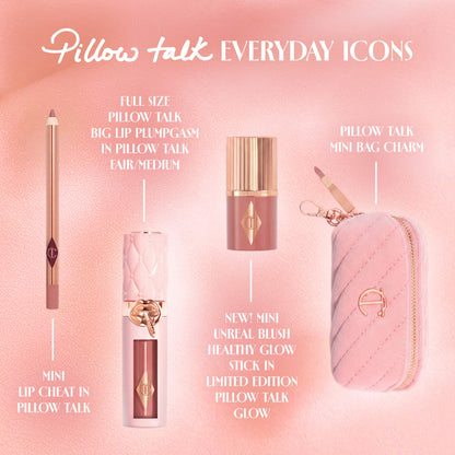 Pillow Talk Everyday Icons Lip & Cheek Makeup Gift Set | PREVENTA