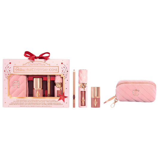 Pillow Talk Everyday Icons Lip & Cheek Makeup Gift Set | PREVENTA