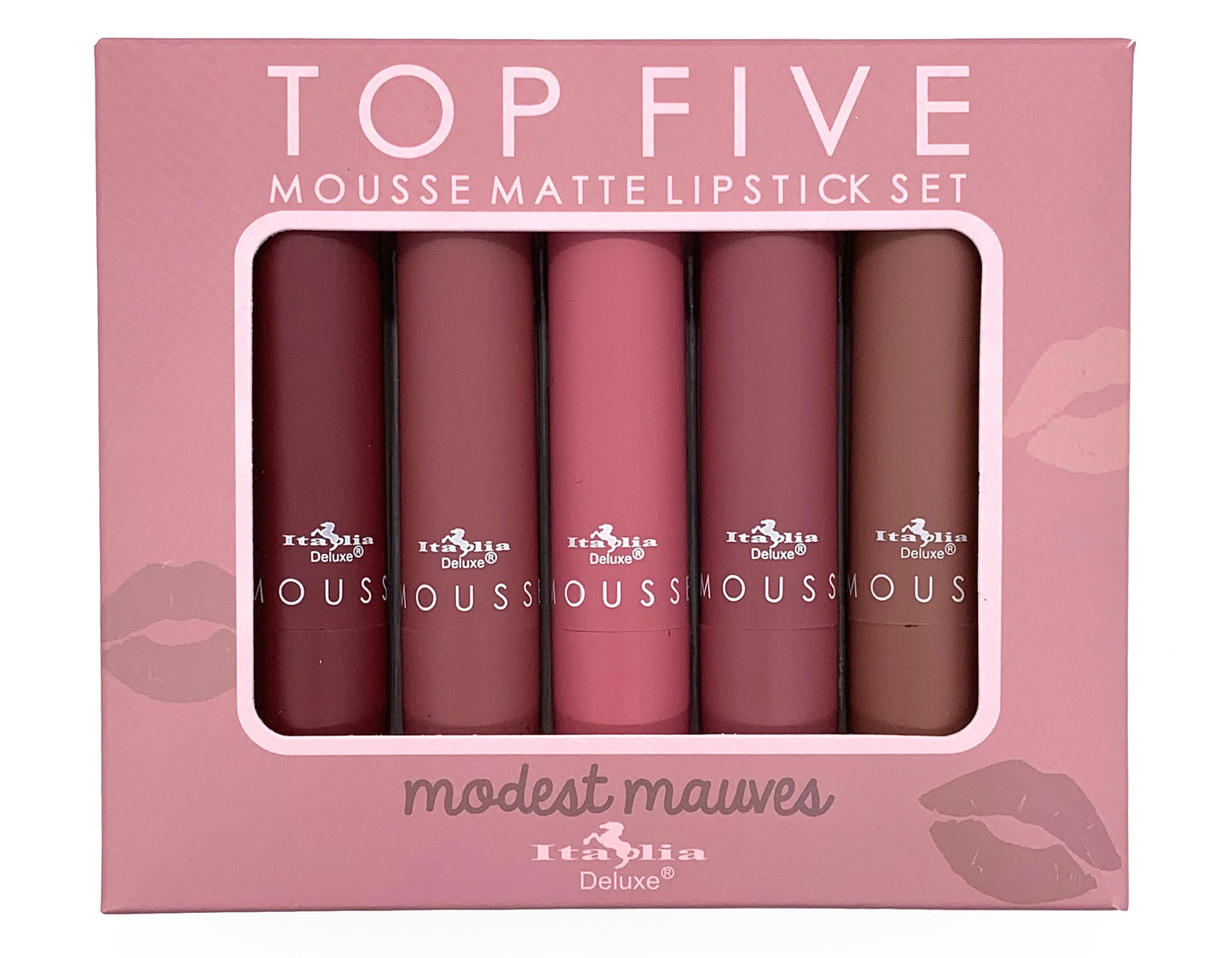 Top Five Mousse Matte Lipstick Set